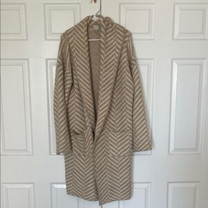 a new day Beige Chevron Women's Cardigan